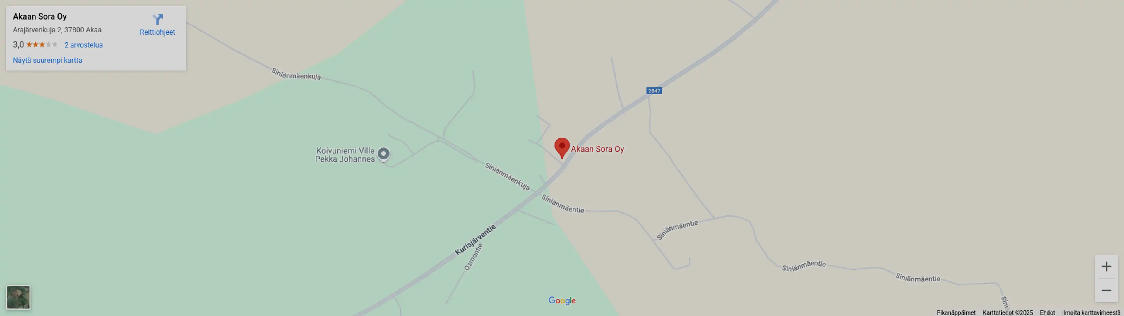 Esikatselukartta